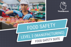 eLearning training course food safety level 2 for manufacturing