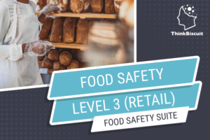 eLearning training course food safety level 3 for retail